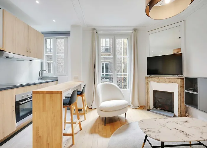 Very For 2 People Batignolles - Nollet Mobility Lease Apartamento *