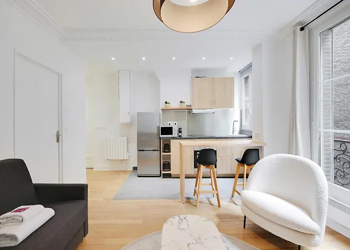 Apartamento Very For 2 People Batignolles - Nollet Mobility Lease *
